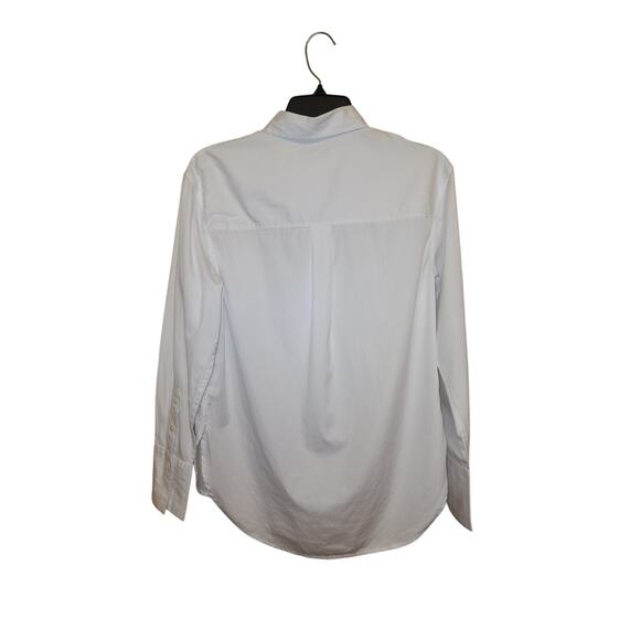 NWT Madewell Relaxed Button-Up Shirt White XXS - Picture 6 of 9